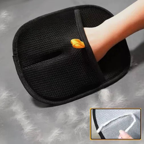 Dual - Sided Pet Hair Remover Glove for Grooming Dogs, Cats & Rabbits (1 - 3 Pack Options) - Whiff Paw