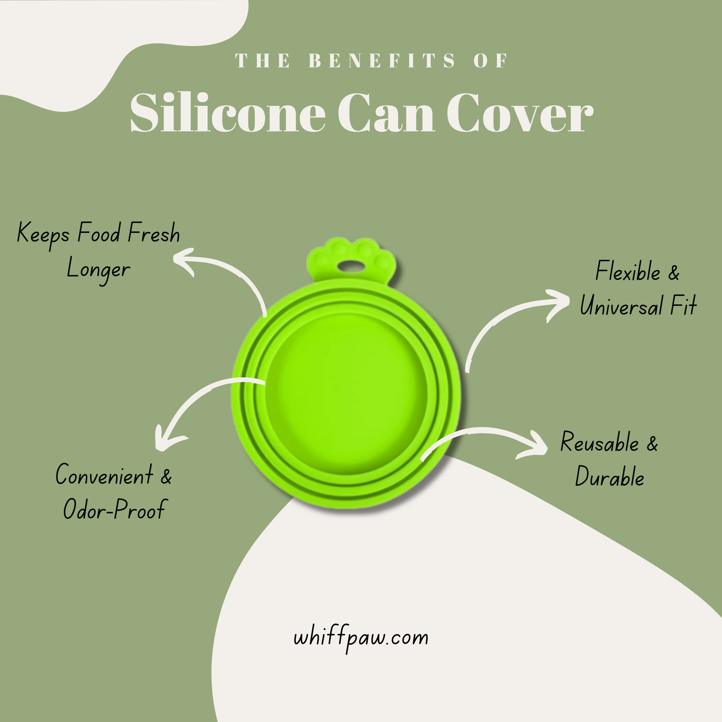 Silicone Pet Food Can Lids for Sealing and Freshness