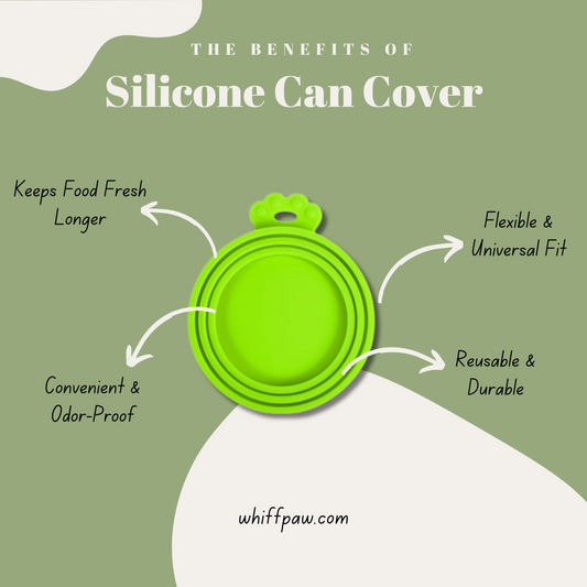 Silicone Pet Food Can Lids for Sealing and Freshness